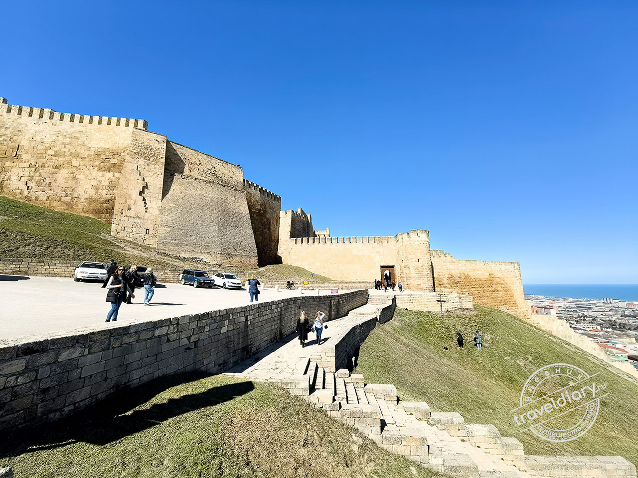 Дербентская крепость Нарын-Кала в Дагестане