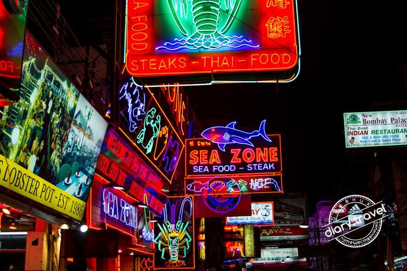 Ночная Паттайя и Walking Street