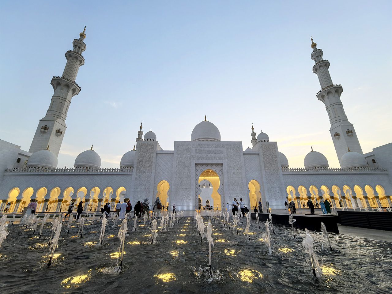 Фото Мечеть шейха Зайда в Абу-Даби