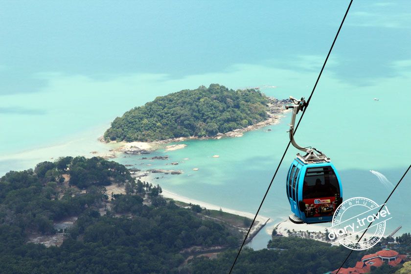Канатная дорога на Лангкави Cable Car Panorama Langkawi: 700 метров над уровнем моря [+видео]